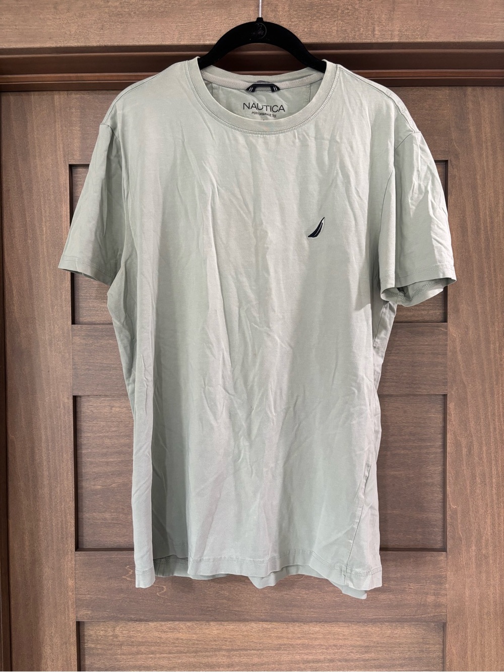 Nautica Men's Short Sleeve Crew Tee - Light Gray